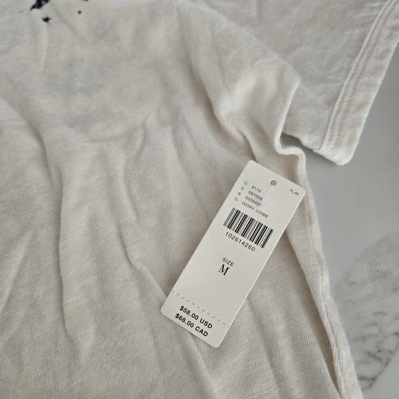 NWT Pilcro Cotton Graphic Tee - Picture 6 of 10